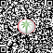 Dubai Land Department permit QR code for Palmiera Villa at The Oasis by Emaar